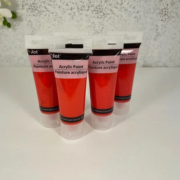 Jot Red Acrylic Paint Set - Picture 3 of 6